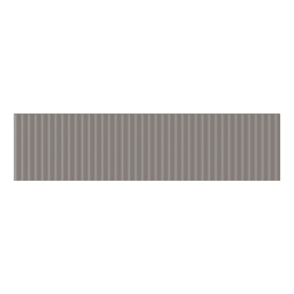 Wow Twin Peaks Low Grey 7,5x30 płytka trójwymiarowa