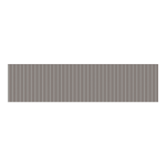 Wow Twin Peaks Low Grey 7,5x30 płytka trójwymiarowa