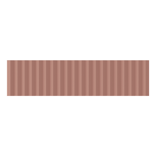 Wow Twin Peaks Med Cotto 7,5x30 płytka trójwymiarowa