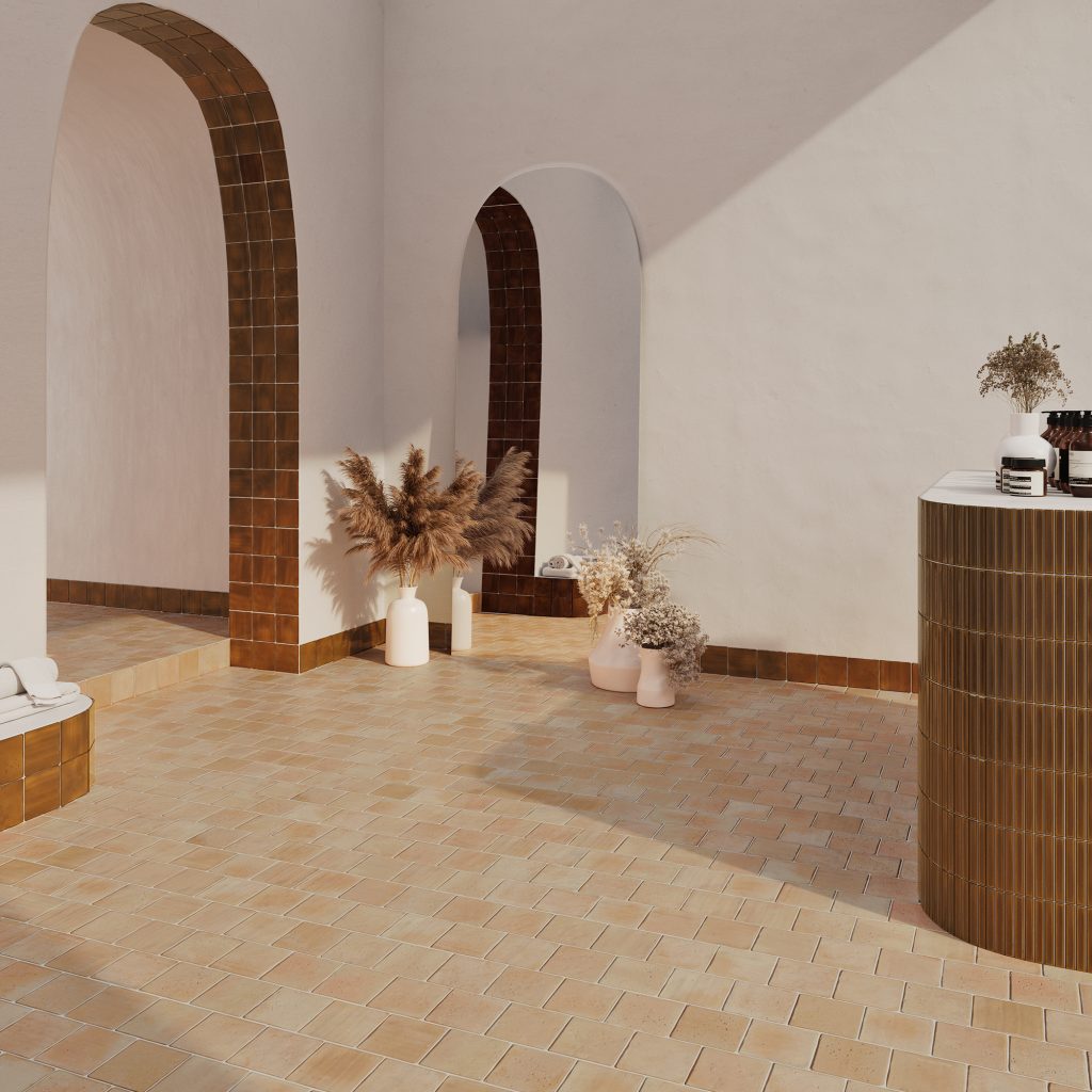 Wow Roots S Sand 11x11 płytka w stylu cotto