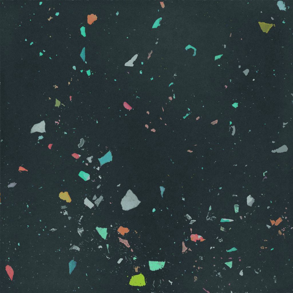 Wow Color Drops Graphite 18,5x18,5 kolorowe lastryko