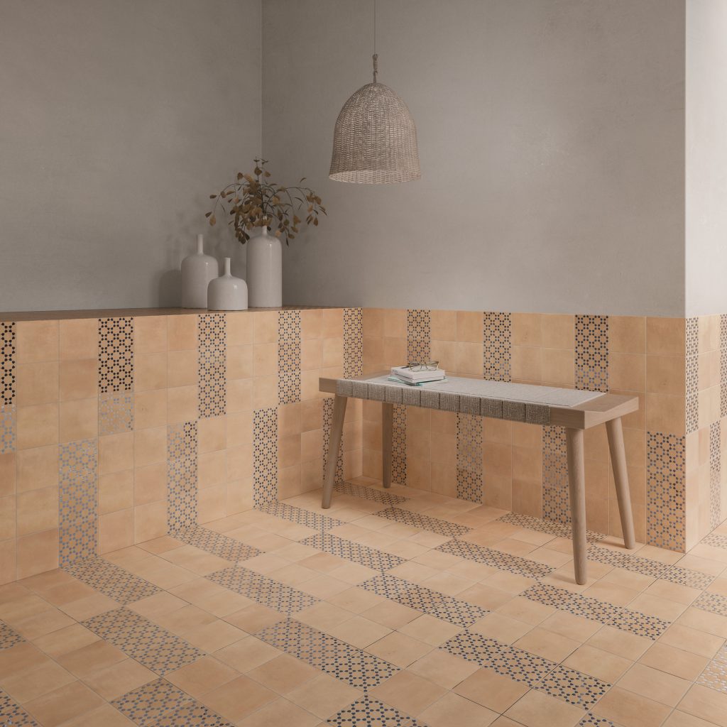 Wow Bejmat Square Tan 15x15 płytka gresowa w małym formacie