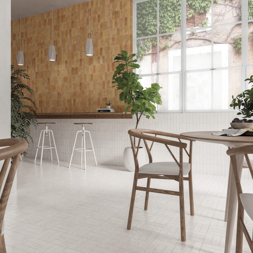 Wow Bejmat Tan 5x15 matowa płytka cegiełka