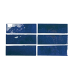 Wow Bejmat Azur 5x15 płytka cegiełka w połysku