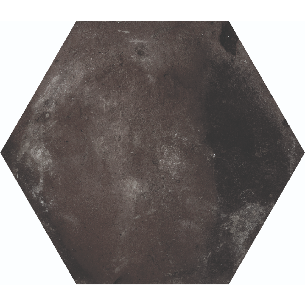 Wow Cottage Graphite 14x16 płytka rustykalna heksagon