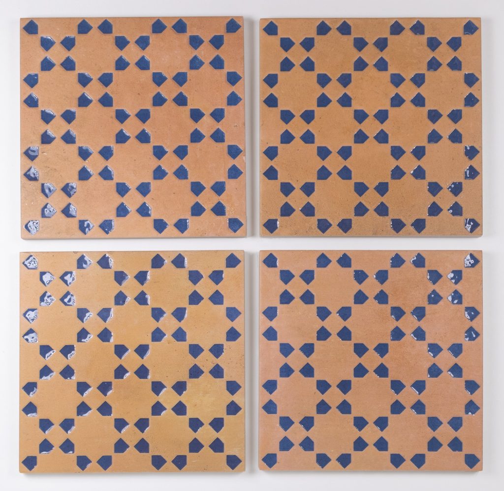 Wow Bejmat Decor Tan Azur 15x15 płytka dekoracyjna