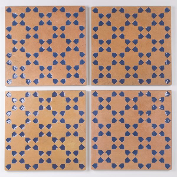 Wow Bejmat Decor Tan Azur 15x15 płytka dekoracyjna