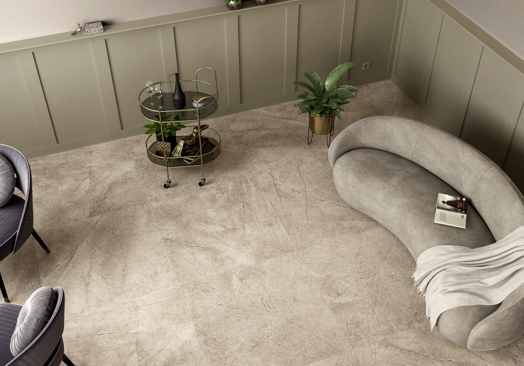 Pamesa Kenzo Beige 120x120 płytka z delikatną żyłką