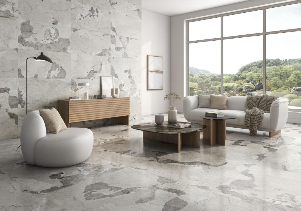 Pamesa Patagonia White Antic 120x120 płytka wielkoformatowa