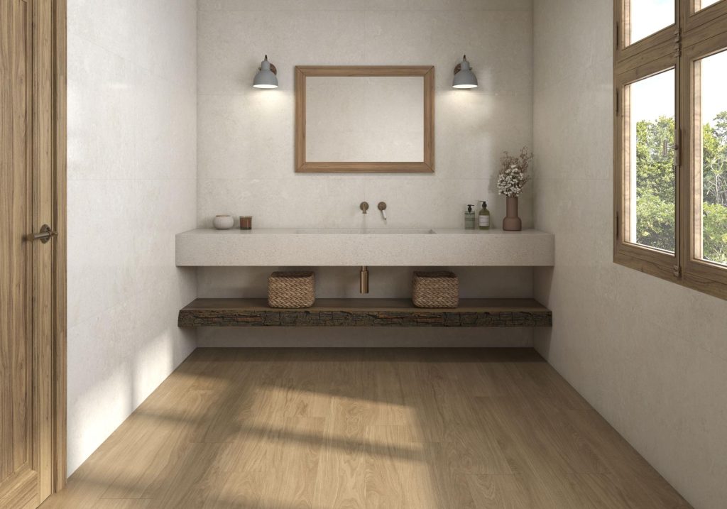 Pamesa Coralstone Marfil 60x120 płytka o minimalistycznym wzorze