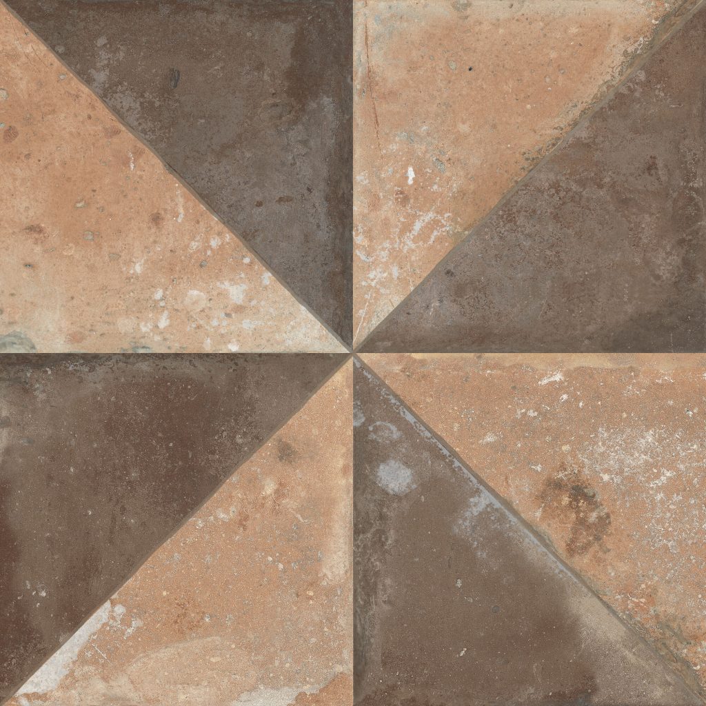 Peronda FS Storia Dec Triangle/22,3x22,3 rustykalna płytka cotto