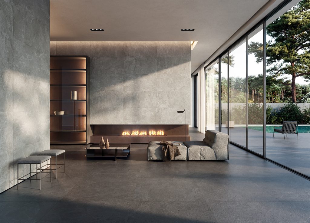 Durstone Dallas Black 100x100 płytka imitująca kamień