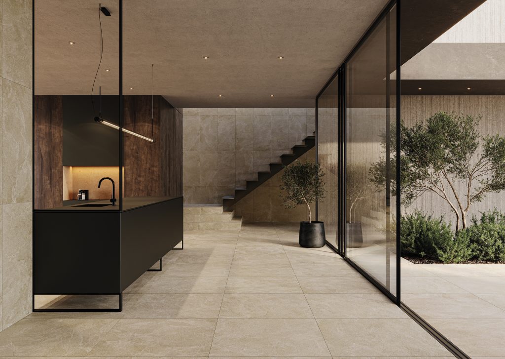 Durstone Dallas Sand 100x100 płytka imitująca kamień