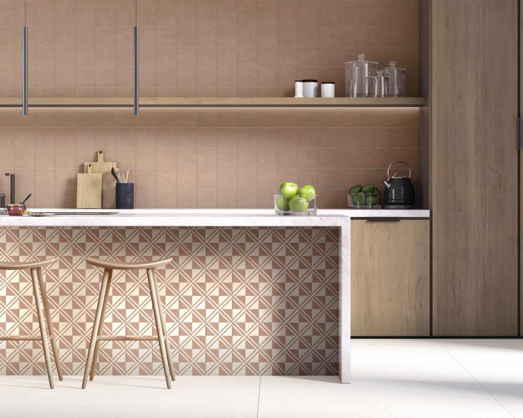 Durstone Sunset Small Pottery 15x15 mała kwadratowa płytka