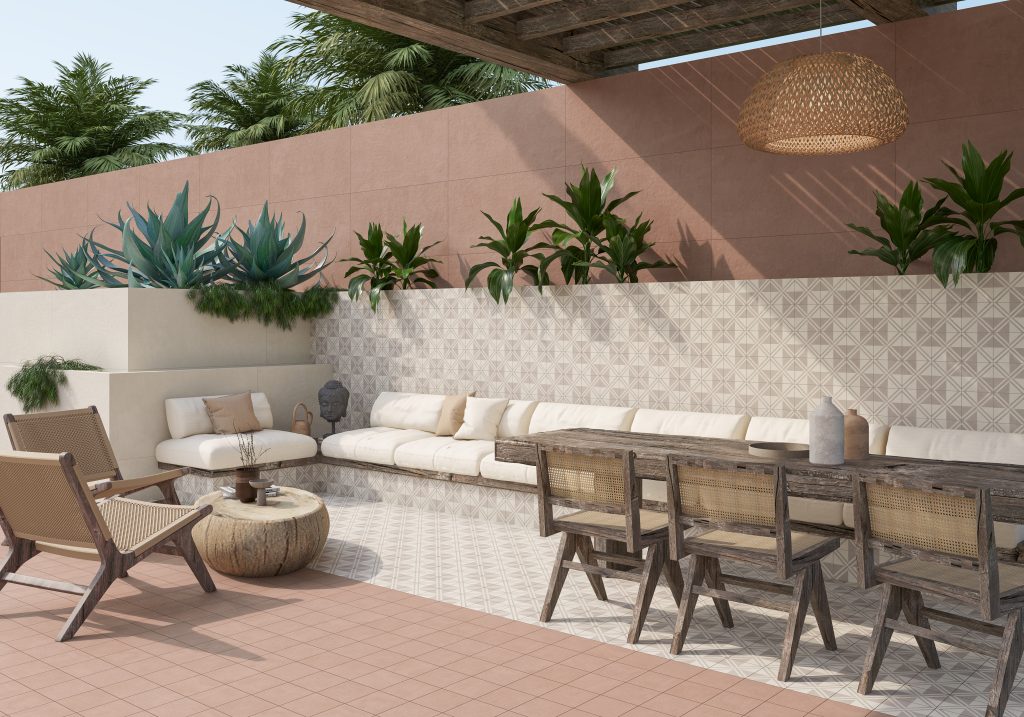 Durstone Sunset Small Pottery 15x15 mała kwadratowa płytka