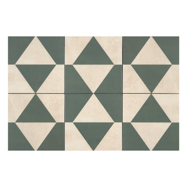 Durstone Sunset Small Planet Desert Green 15x15 mała kwadratowa płytka