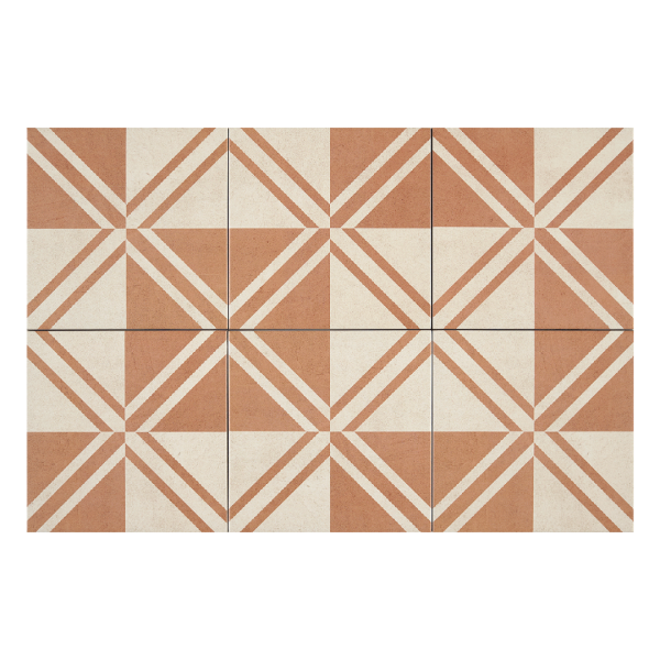 Durstone Sunset Small Kripton Desert Pottery 15x15 mała kwadratowa płytka