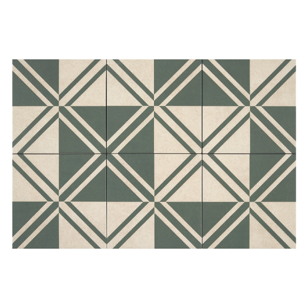 Durstone Sunset Small Kripton Desert Green 15x15 mała kwadratowa płytka