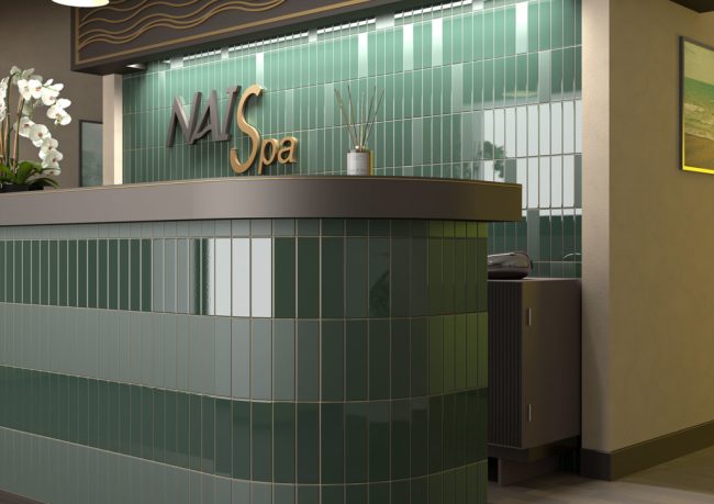 Equipe Costa Nova Laurel Green Matt 5x20 zielona cegiełka