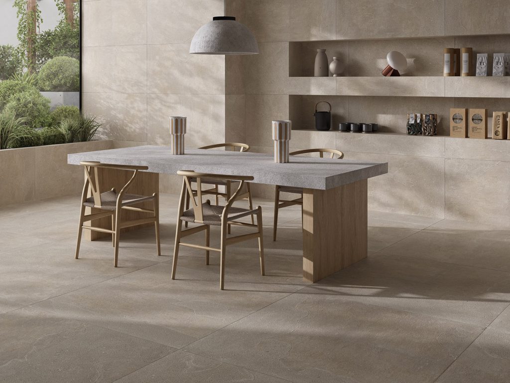 Fanal District Bone 60x120 3D płytka imitująca beton